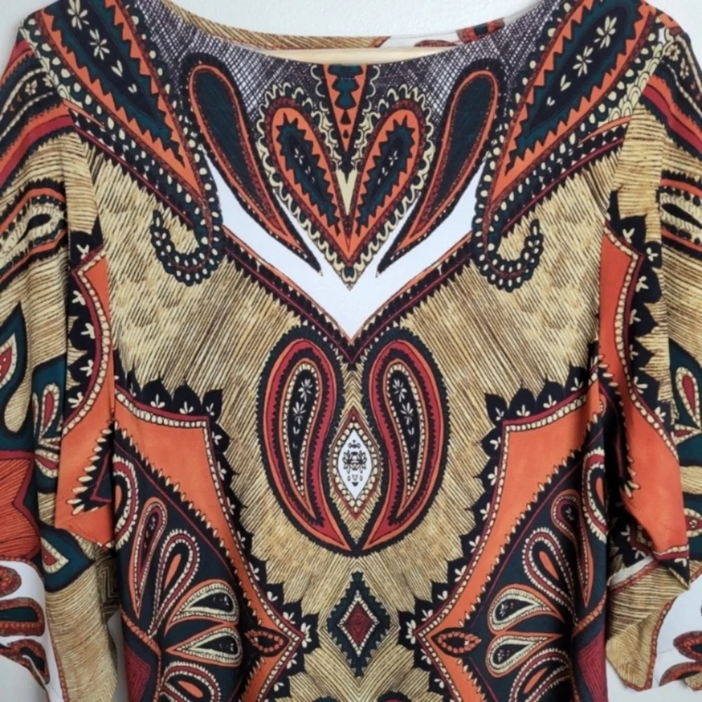 Chico’s Empire Print Sheath Dress - Picture 9 of 14